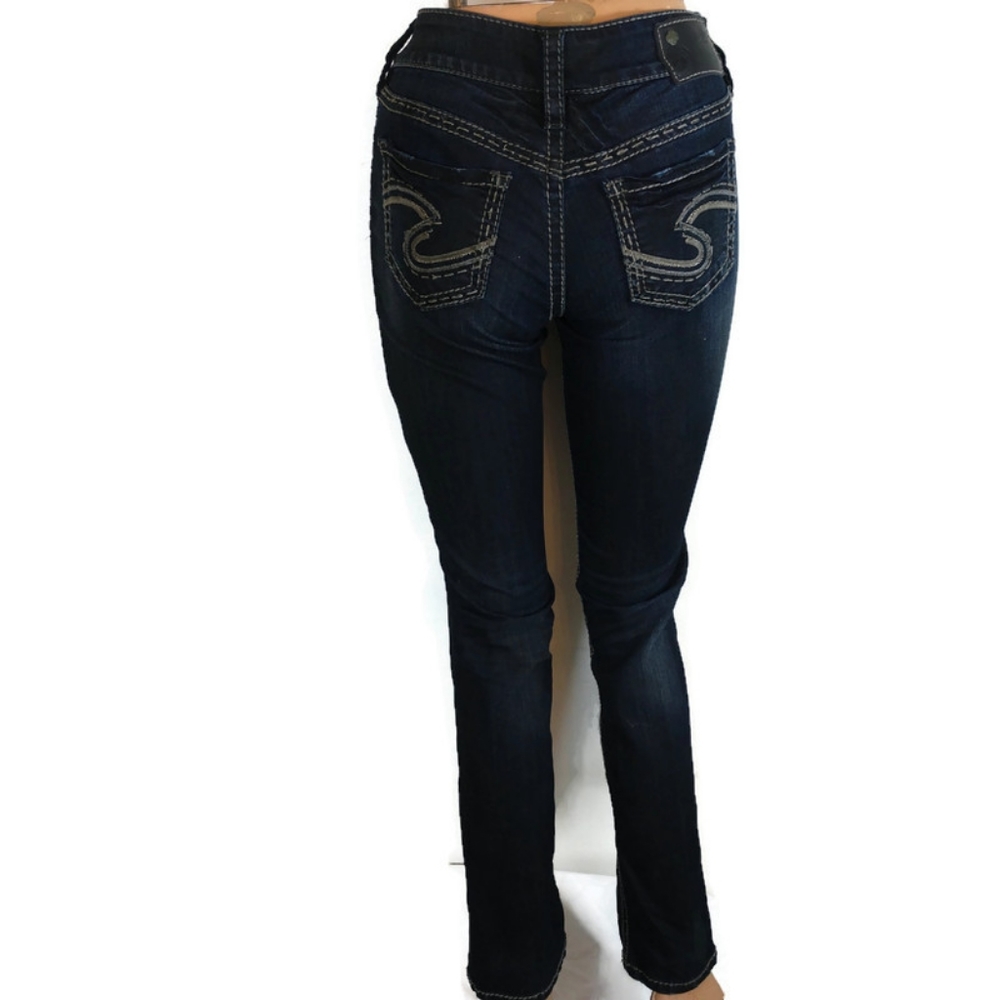 Suki Baby Boot Jeans By Silver 26 - Picture 3 of 8